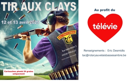 Tir aux clays - RC Auvelais-Basse-Sambre - 12 et 13 avril 2025