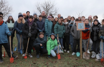 Les élèves du cycle 4 de l'école "Um Event" de Contern ont pu participer à Mini Forêt, Maxi Effet.